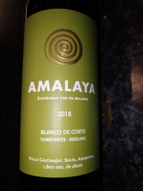 2018 Amalaya Torrontes-Riesling Salta - K&L Wine Merchants