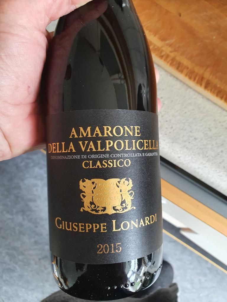 2015 Giuseppe Lonardi Amarone della Valpolicella Classico, Italy ...