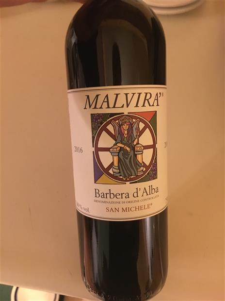 2007 Malvira Barbera d Alba San Michele CellarTracker