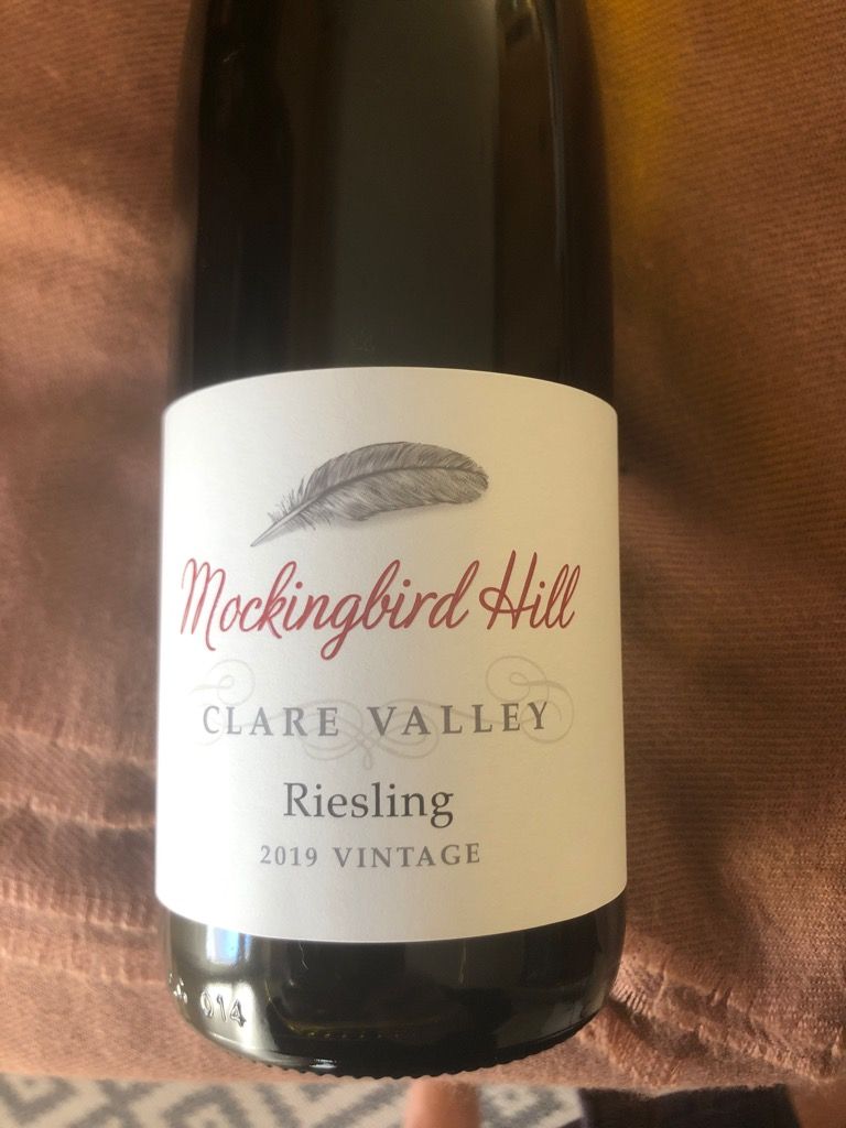 2019 Mockingbird Hill Winery Riesling, Australia, South Australia