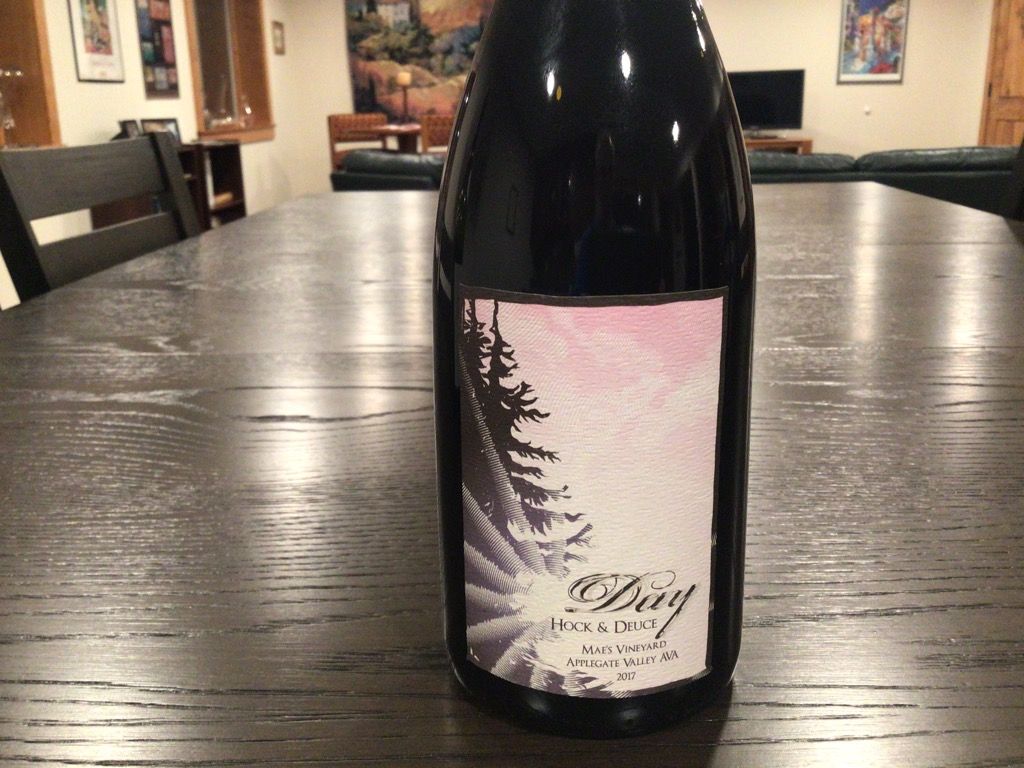 2017 Day Wines Hock and Deuce Mae's Vineyard, USA, Oregon, Southern
