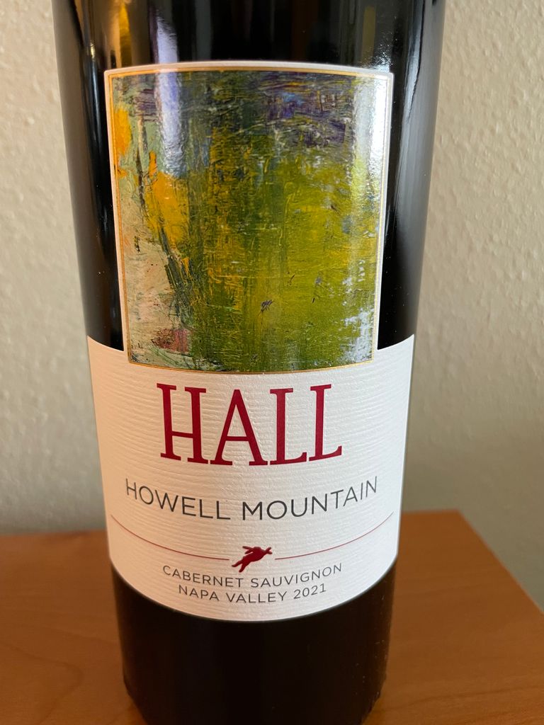 2021 Hall Cabernet Sauvignon Howell Mountain - CellarTracker