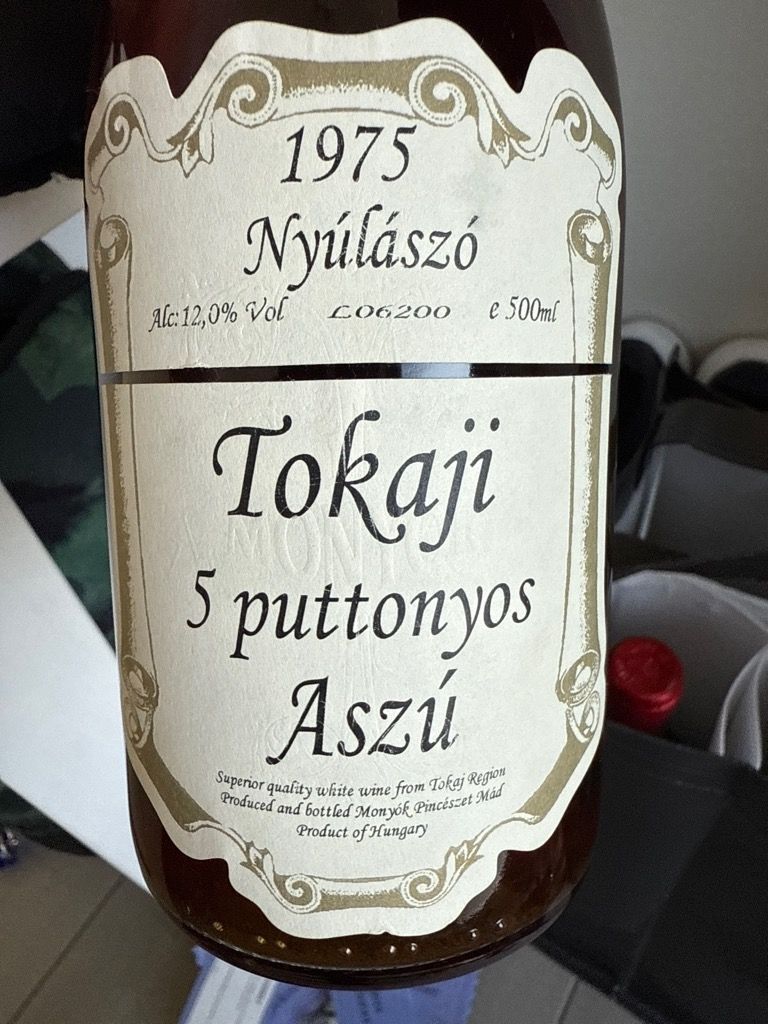 1991 Royal Tokaji Wine Co. Tokaji Aszú 5 Puttonyos Nyulászó