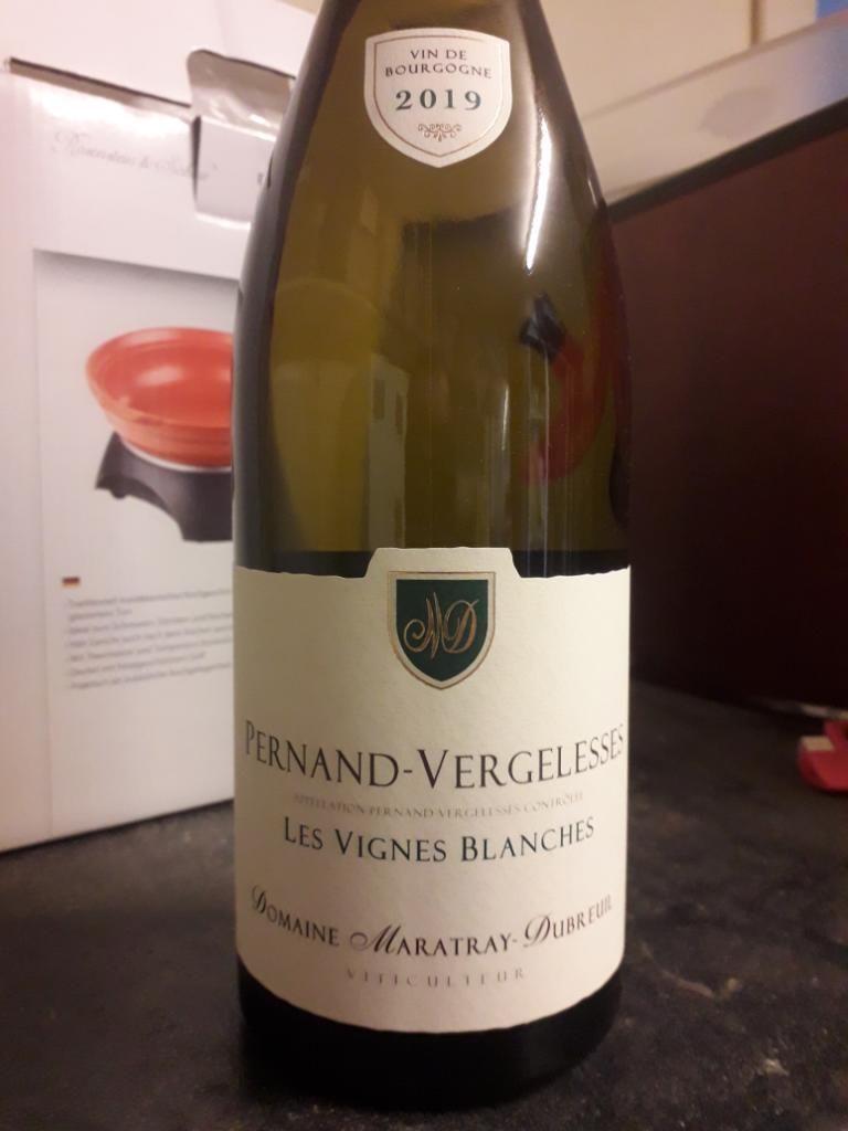 2020 Domaine Maratray-Dubreuil Pernand-Vergelesses Vignes Blanches