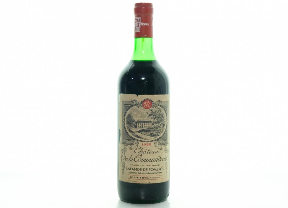 1955 Château de la Commanderie Lalande de Pomerol, France, Bordeaux ...