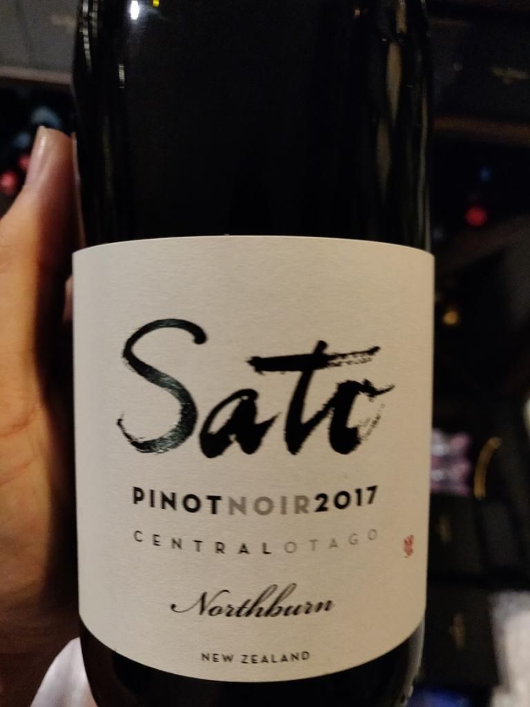 2016 Sato Pinot Noir Northburn - CellarTracker