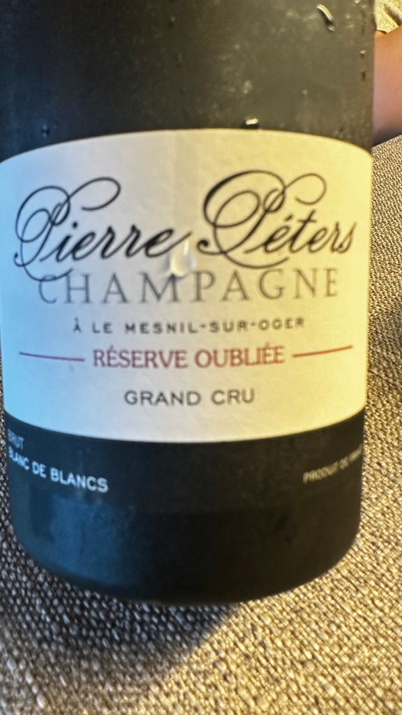 N.V. Pierre Péters Champagne Grand Cru Blanc de Blancs Réserve