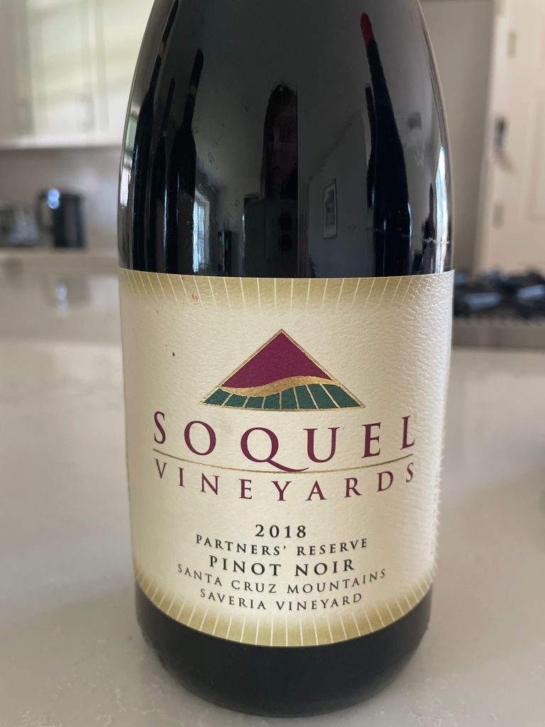2018 Soquel Vineyards Pinot Noir Saveria Vineyard, USA, California, San