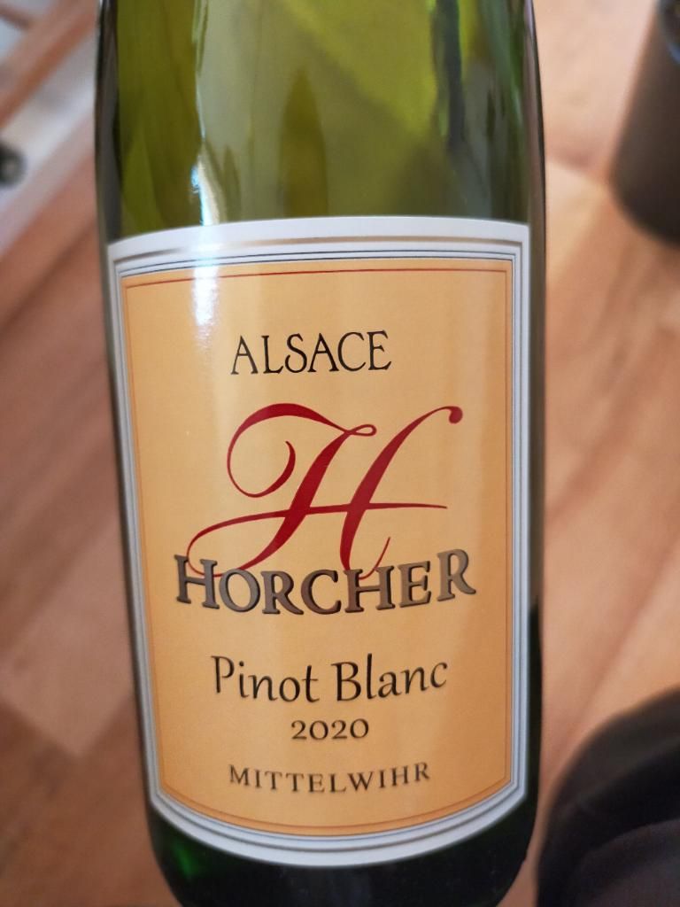 2020 Domaine Horcher Pinot Blanc France Alsace Cellartracker