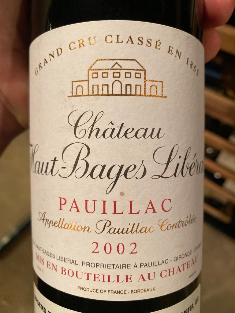 2002 Château Haut-Bages Libéral - CellarTracker