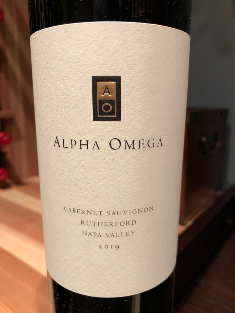 2019 Alpha Omega Cabernet Sauvignon Rutherford CellarTracker