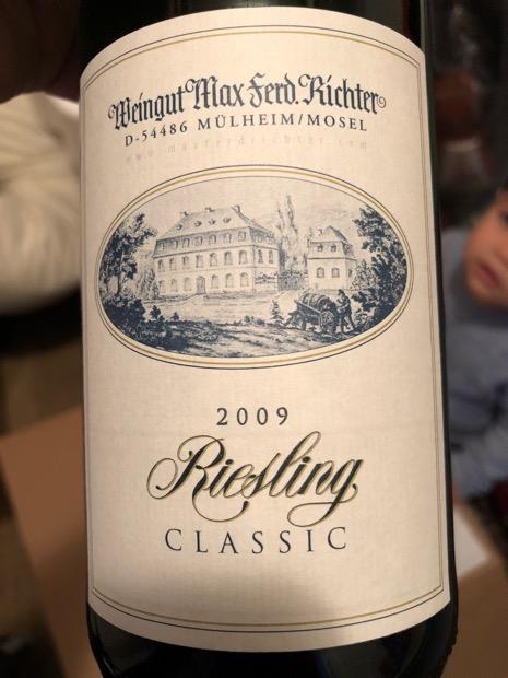 2009 Weingut Max Ferd. Richter Mülheimer Sonnenlay Riesling ...