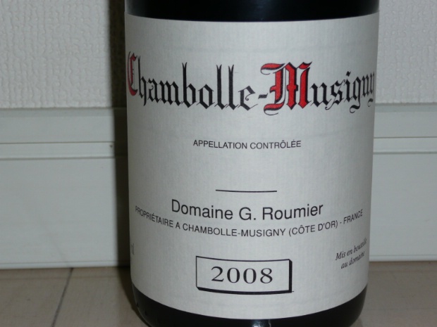 2008 Domaine G. Roumier / Christophe Roumier Chambolle-Musigny