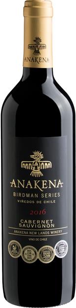 2016 Anakena Cabernet Sauvignon Birdman Series, Chile, Rapel Valley ...