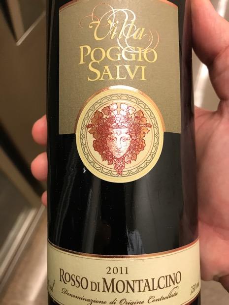 2011 Villa Poggio Salvi Rosso di Montalcino, Italy, Tuscany, Montalcino ...