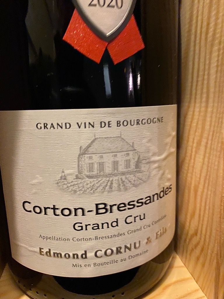 2019 Edmond Cornu & Fils Corton-Bressandes - CellarTracker