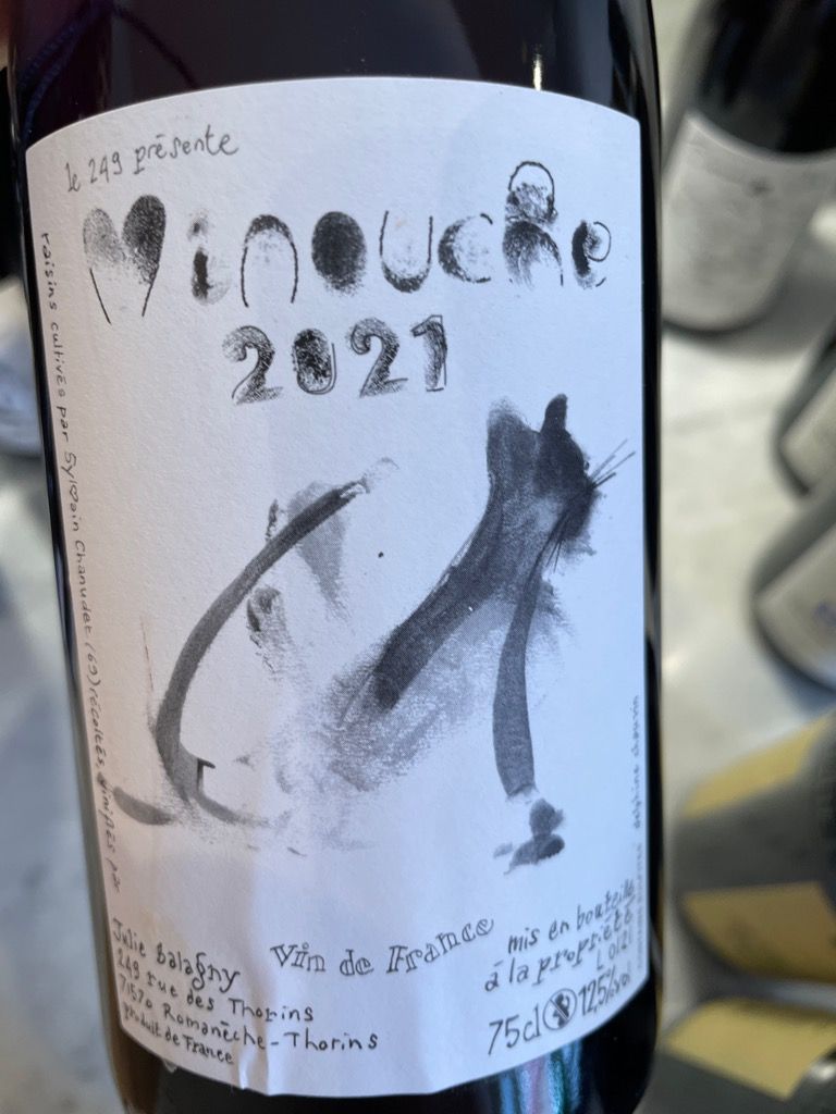 2021 Julie Balagny Vin de France Le 249 Présente Minouche