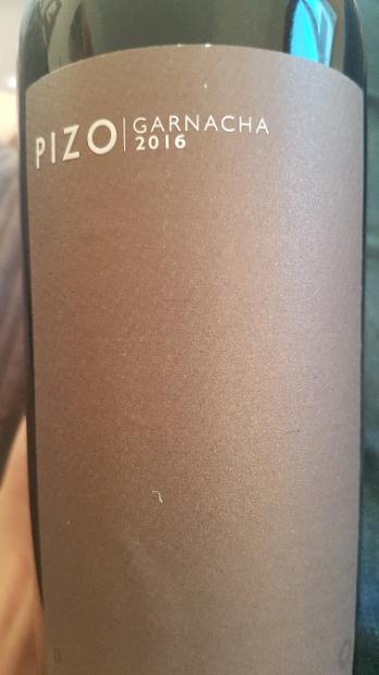 2016 Pizo Garnacha Spain Aragon Carinena Cellartracker