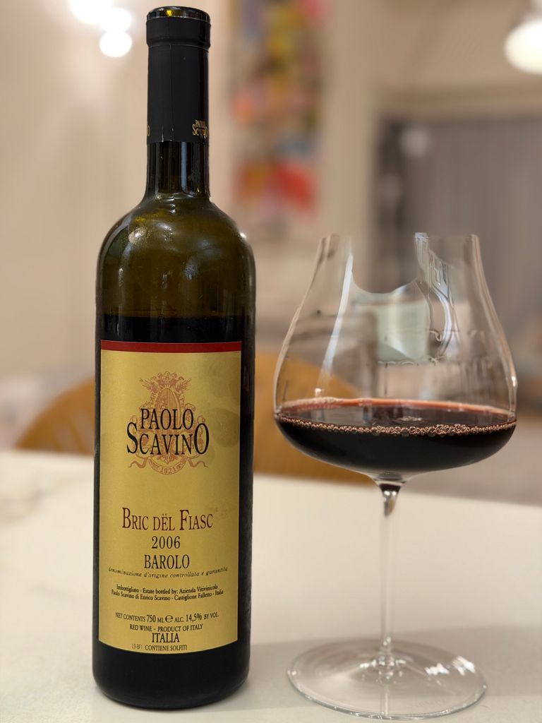 2006 Paolo Scavino Barolo Bric dël Fiasc, Italy, Piedmont, Langhe ...
