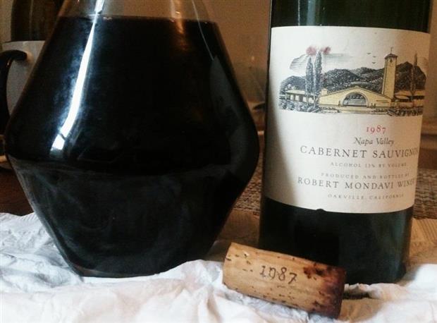 1986 Robert Mondavi Winery Cabernet Sauvignon Reserve