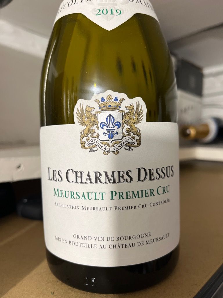 2019 Domaine du Château de Meursault Meursault 1er Cru Les Charmes