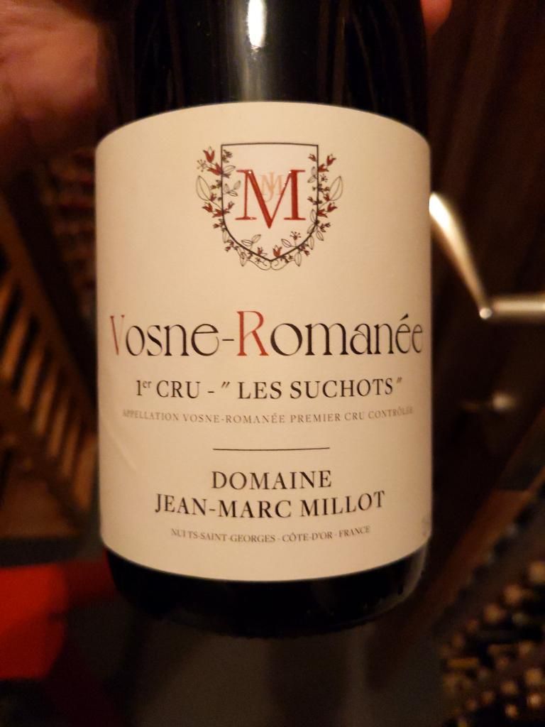 2021 Vosne-Romanée 1er Cru Les Suchots 2021 Jean-Marc Millot Vosne-Romanée 1er Cru Les Suchots