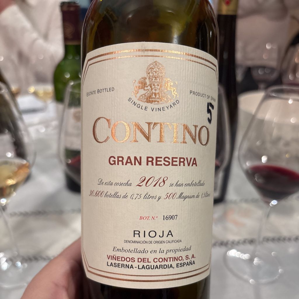 2019 Bodegas y Viñedos del Contino Rioja Contino Gran Reserva, Spain ...