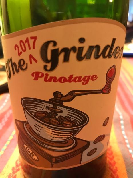 2017 The Grape Grinder Pinotage South Africa Western Cape CellarTracker