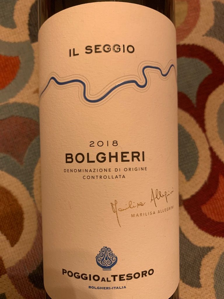 ワイン Poggio al Tesoro 2018 Bolgheri Superiore Poggio al Tesoro Sondraia Bolgheri Superiore 2018 | Wine.com
