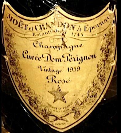 Moet and Chandon Champagne Label (1964)
