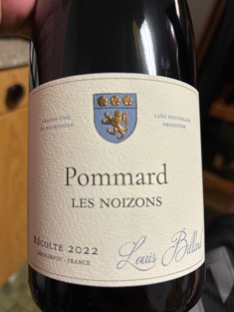 2023 Louis Billard Pommard Les Noizons - CellarTracker