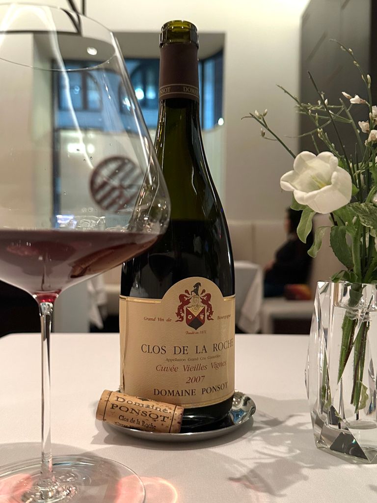 2007 Domaine Ponsot Clos de la Roche Vieilles Vignes - CellarTracker