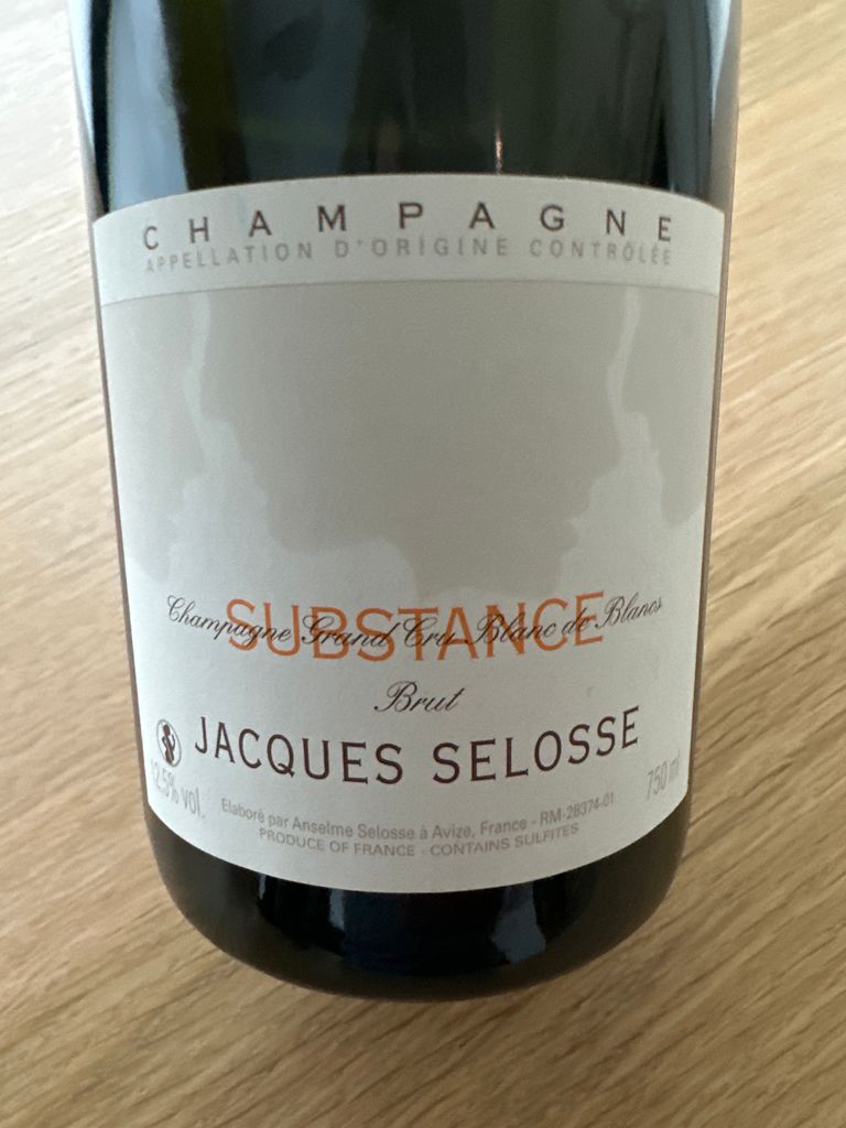 Champagne Jacques Selosse Millesime Grand Cru Extra Brut