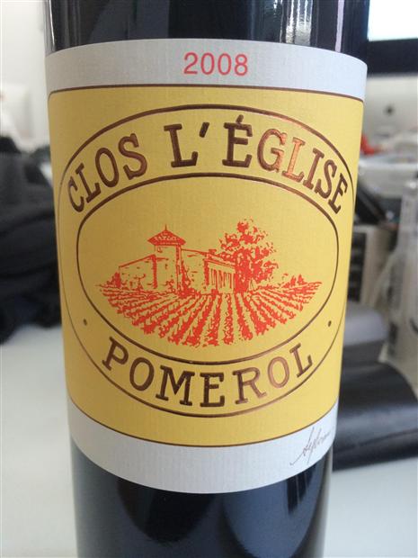 2006 Clos l'Église (Pomerol) - CellarTracker