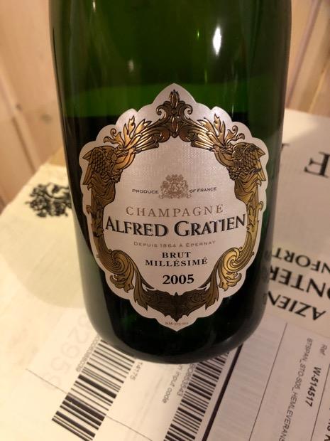 2005 Alfred Gratien Champagne Brut Millésimé, France, Champagne ...