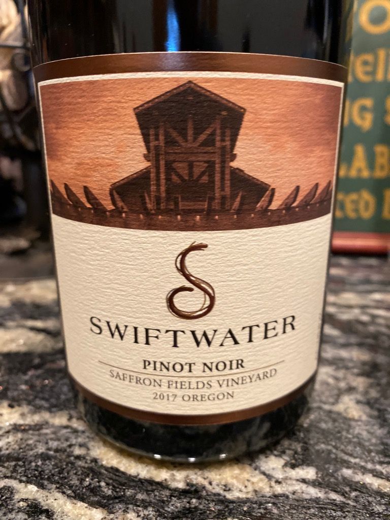 2017 Swiftwater Cellars Pinot Noir Saffron Fields Vineyard, USA, Oregon