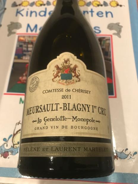 LEROY SA - Meursault 1er Cru Blagny 2011 white - 1er cru Wine from