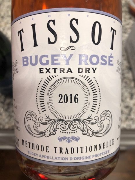 2016 Domaine Thierry Tissot Bugey M thode Traditionelle Ros