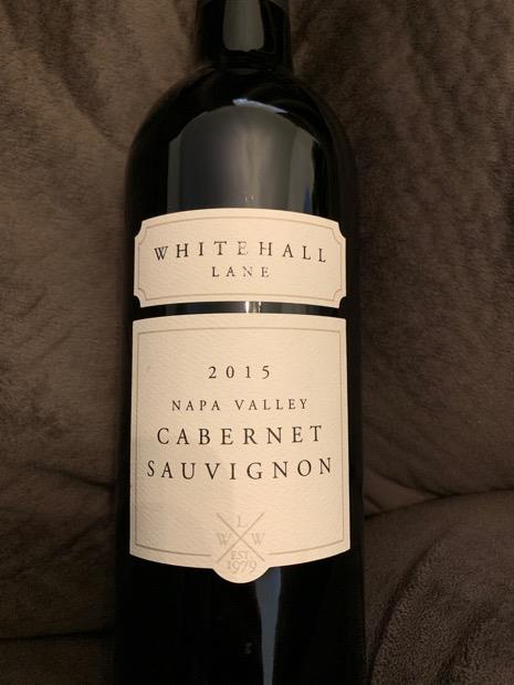 2018 Whitehall Lane Cabernet Sauvignon - CellarTracker