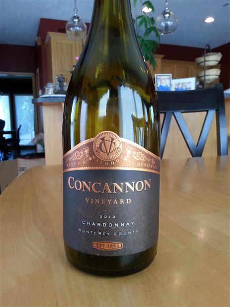 2013 Concannon Vineyard Chardonnay, USA, California, Central Coast ...