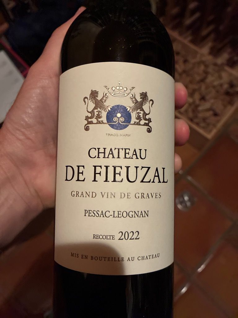 2022 Château de Fieuzal Blanc - CellarTracker