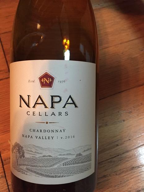 2016 Napa Cellars Chardonnay, USA, California, Napa Valley - CellarTracker