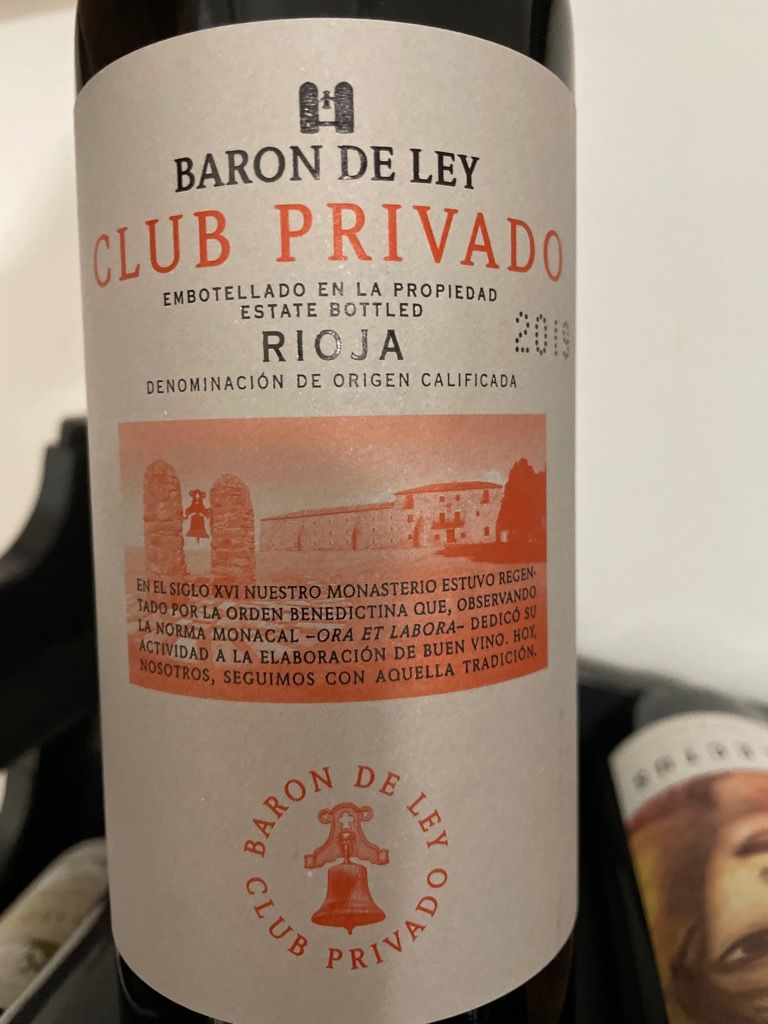 2019 Baron de Ley Rioja Club Privado, Spain, La Rioja, La Rioja Alavesa,  Rioja - CellarTracker