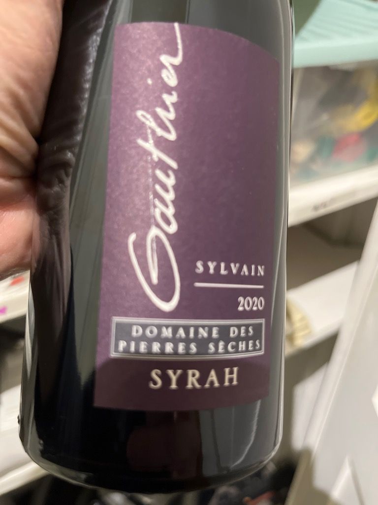 2020 Domaine des Pierres Seches Syrah, France, Rhône, Northern Rhône