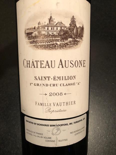 2008 Château Ausone - CellarTracker