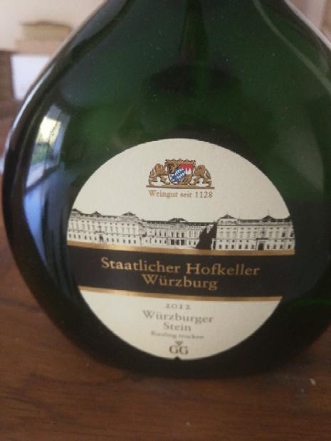 2012 Staatlicher Hofkeller Würzburg Würzburger Stein Riesling