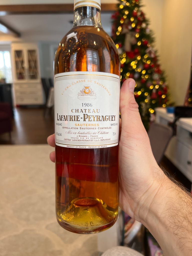 ワイン Cordier Chateau Lagrange Peyraguey 1989 1989 Château Lafaurie-Peyraguey - CellarTracker