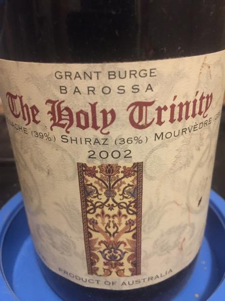 2002 Grant Burge Shiraz Barossa Ink, Australia, South Australia ...