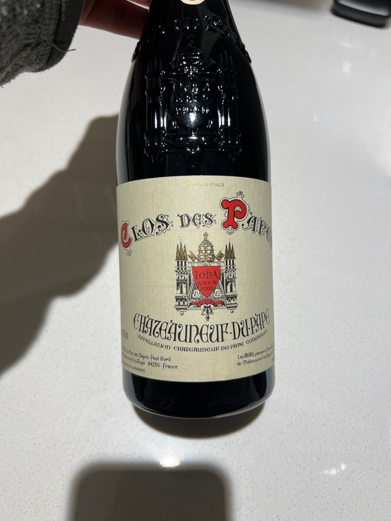 クロ・デ・パプ（Clos Des Papes）　2020年 2020 Clos des Papes Châteauneuf-du-Pape - CellarTracker