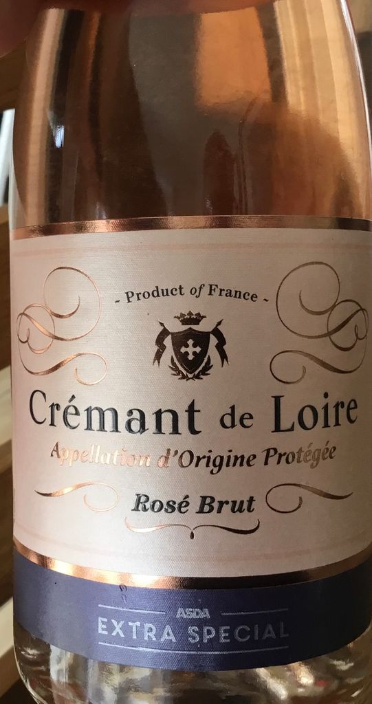 NV Asda Crémant de Loire Extra Special Rosé Brut, France, Loire Valley, Crémant de Loire